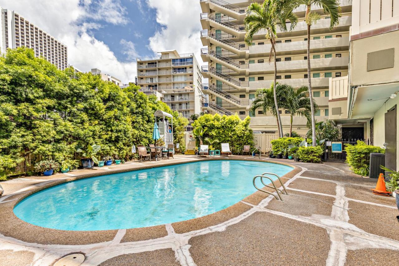 Inviting Waikiki Grand Hotel Room One Block To Beach! Honolulu Zewnętrze zdjęcie